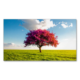 Cartão De Visitas Magnético tree