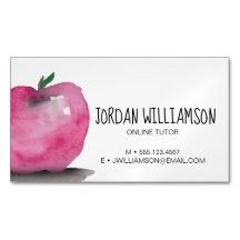 Tutor Online da Apple Watercolor personalizável