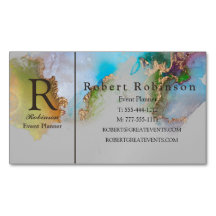 Verde Azul de Marble Personalizado Profissional Do