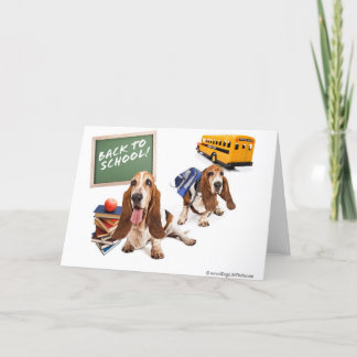 Cartão De volta à escola