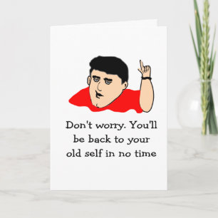 Cartão De volta ao seu velho