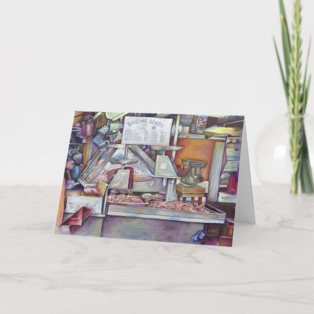 Cartão De volta em dez minutos Esqueci , o Gr de aniversá (Frente)