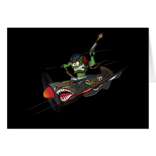 Cartão de WarHawk (Frente Horizontal)