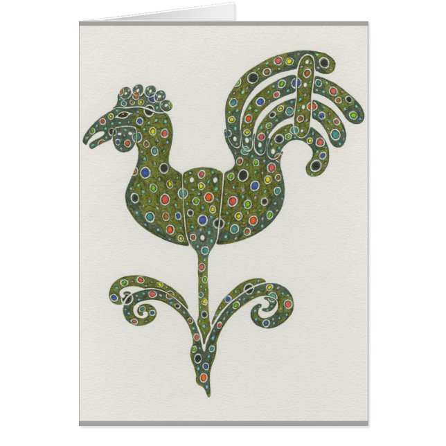 Cartão de Weathcock (Frente)