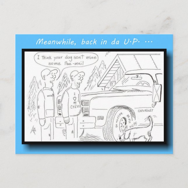 Cartão de Yooper Peemail (Frente)