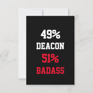 Cartão Deacon Badass