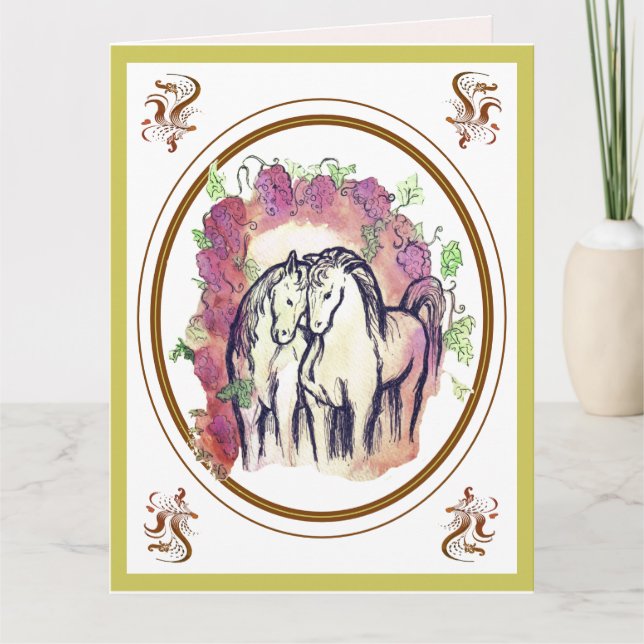 Cartão Debaixo da Videira (Frente)