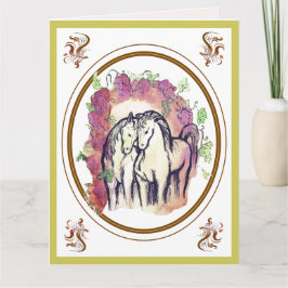 Cartão Debaixo da Videira