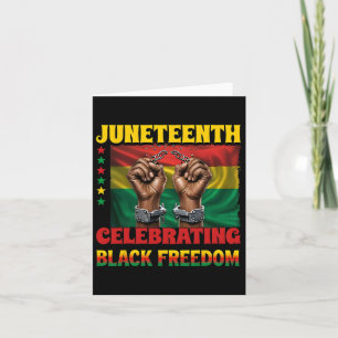 Cartão Décima Junta Celebrando a Liberdade Negra 1865 Afr