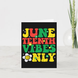 Cartão Décima Sétima Vibes Apenas Meninas Retro Groovls C