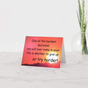 Cartão Decisões mais difíceis