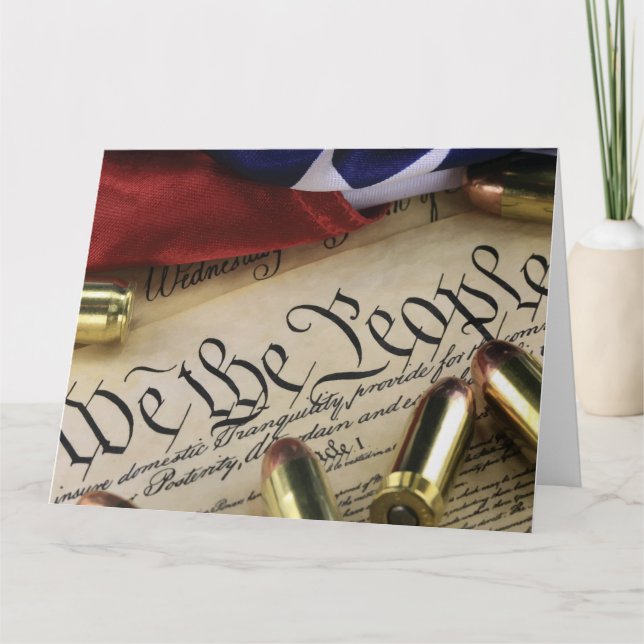 Cartão Declaração de independência (Frente)