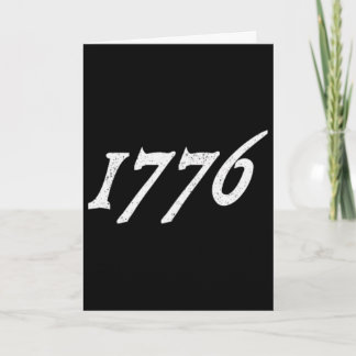 Cartão Declaração de Independência de 1776 América EUA Ju