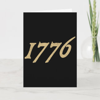 Cartão Declaração de Independência de 1776 América EUA Ju