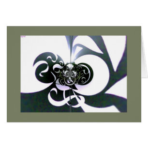 Cartão Deco da parede de 01 metros