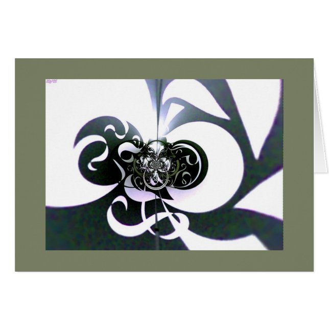 Cartão Deco da parede de 01 metros (Frente Horizontal)