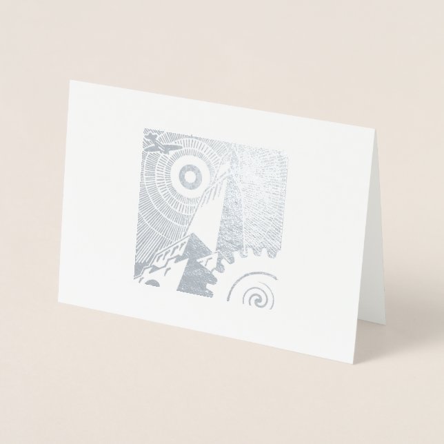 Cartão Deco de Arte Clássica para qualquer ocasião (Frente)