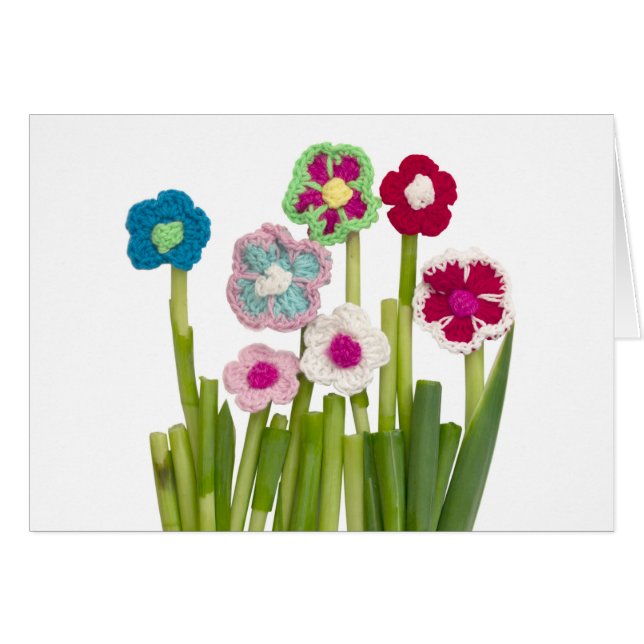 Cartão decoração floral (Frente Horizontal)