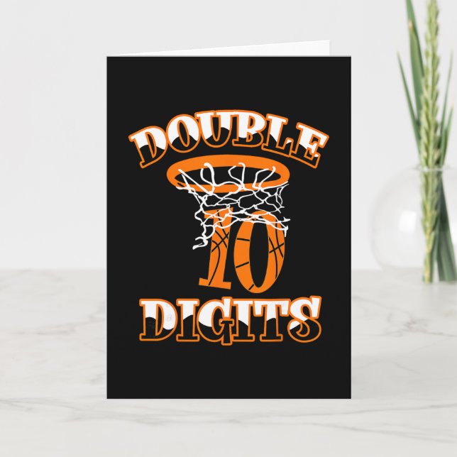 Cartão Decorações de Aniversário de Dois Dígitos Menino 1 (Frente)