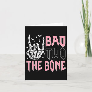 Cartão Decorações de Festa Bad Two The Bone 2 Anos de Id