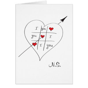 Cartão Dedo do pé do amor de Tic Tac