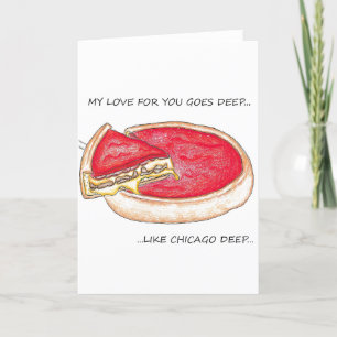 Cartão Deep Chicago Love