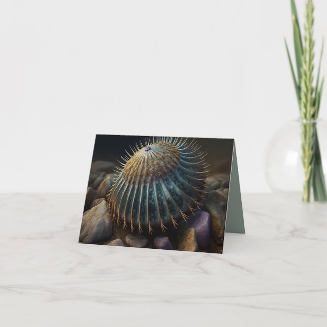 Cartão Deep Sea Urchin (Frente)