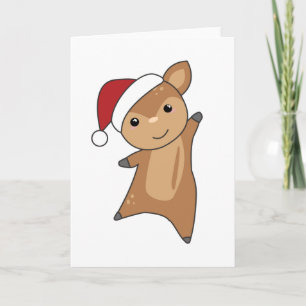 Cartão Deer Christmas Deer Winter
