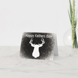Cartão Deer Hunting Fathers Day Cards