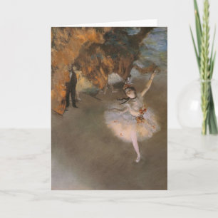 Cartão Degas The Star