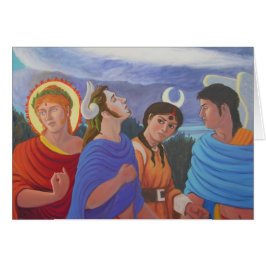 Cartão Deidades que dão uma volta