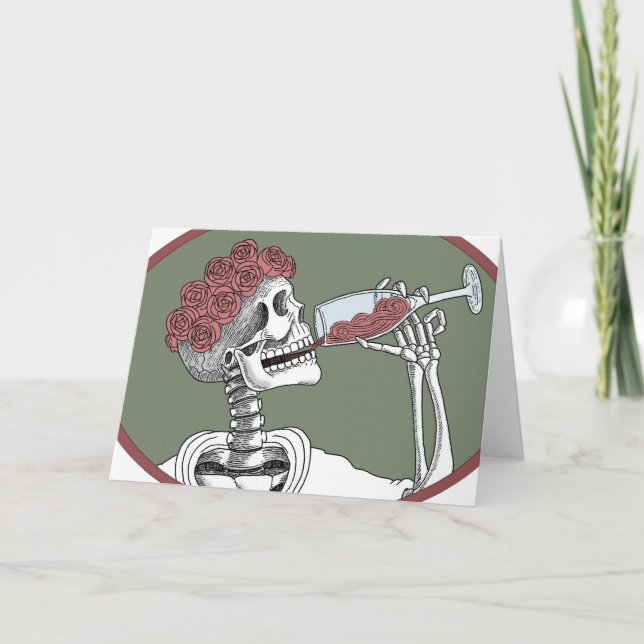 Cartão deixa a bebida (Frente)