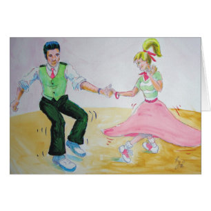 Cartão deixa tudo fazer os dançarinos do balanço da