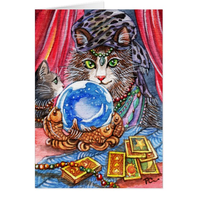 Cartão Deixe-Me Contar Sua Fortuna (Frente)