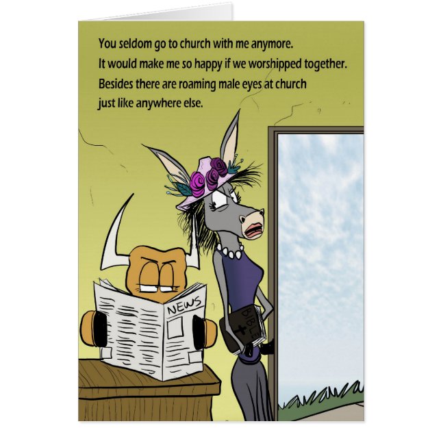 Cartão Deixe-nos adorar junto (Frente)