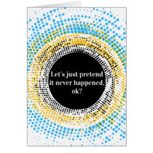 Deixe-nos apenas fingi-lo não aconteceu