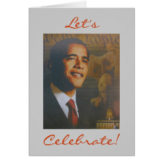 Cartão Deixe-nos comemorar!