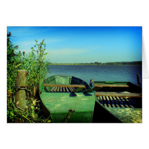 Cartão Deixe-nos ir pescar