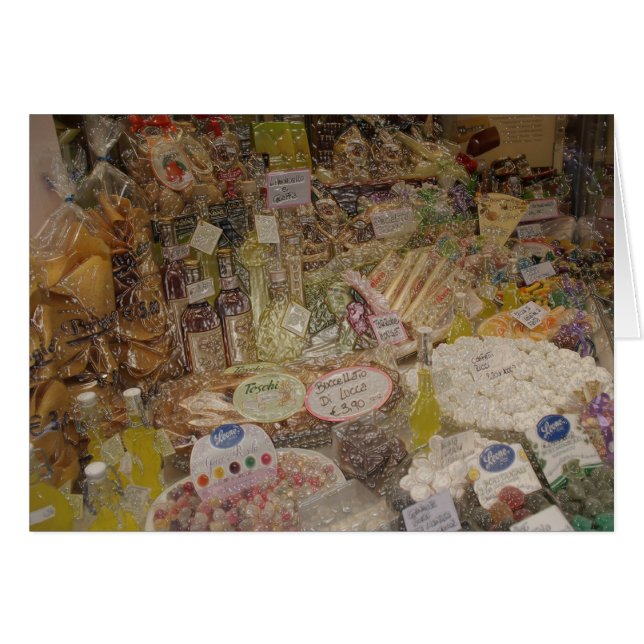 Cartão Delectables comestível II (Frente horizontal)