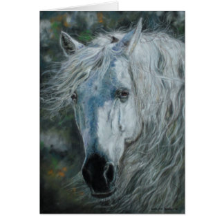 Cartão delicado da arte do toque do vento