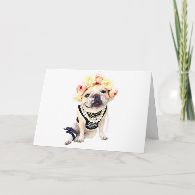 Cartão Dellalafrench Note Card Flower (Frente)