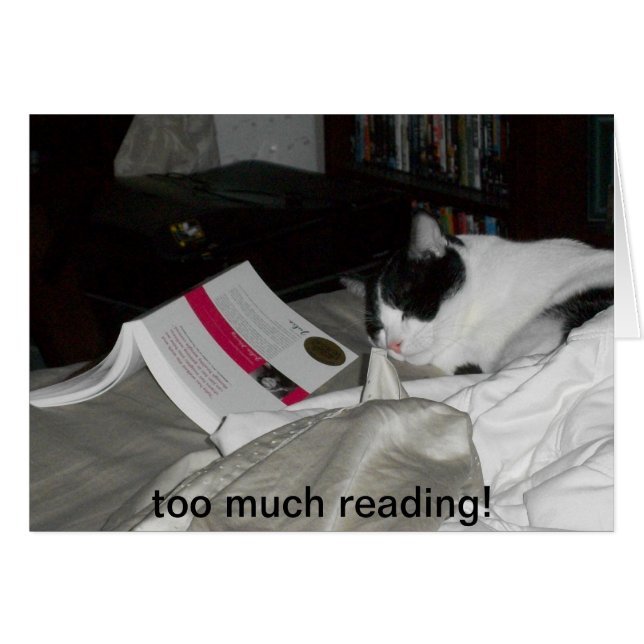 Cartão demasiada leitura (Frente Horizontal)