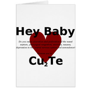 Cartão Demasiado bonito (Telluride de cobre)