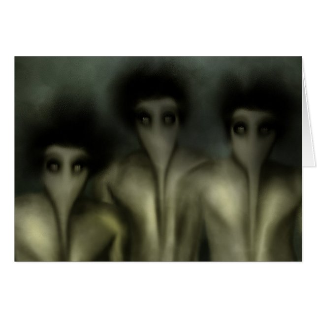 Cartão Demónios astrais (Frente Horizontal)