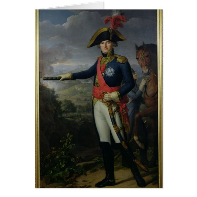 Cartão d'Empire de Jean Mathieu Philibert Serurier Comte (Frente)