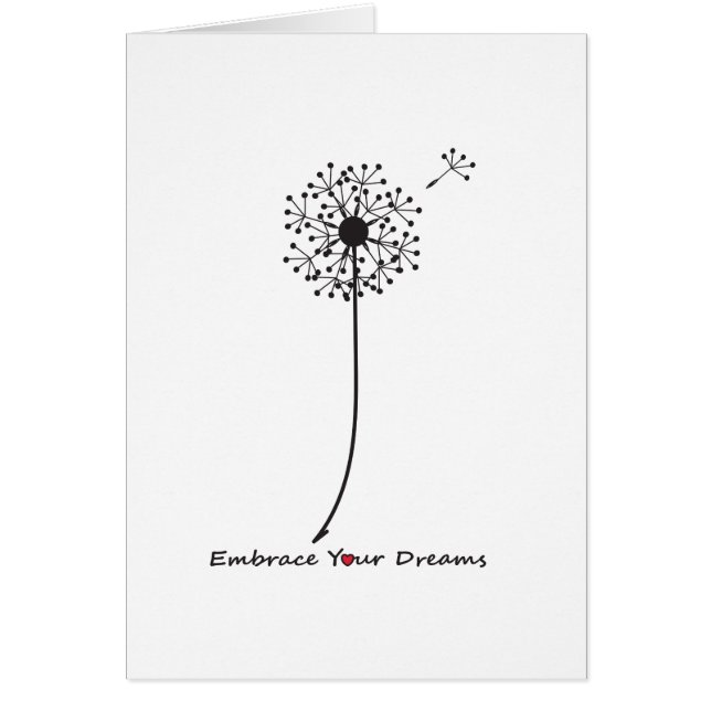 Cartão Dente-de-leão (Frente)