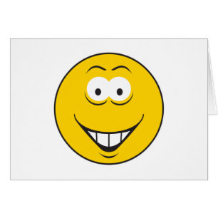 Cartão Dente Sorria Face