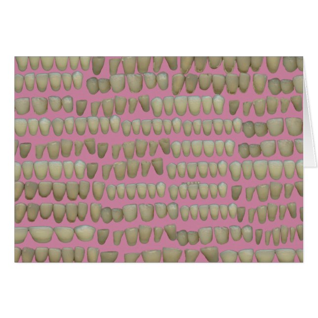 CARTÃO DENTISTA DENTISTA ORTODÔNICA ROTTEN DENTISMO BOCA (Frente Horizontal)