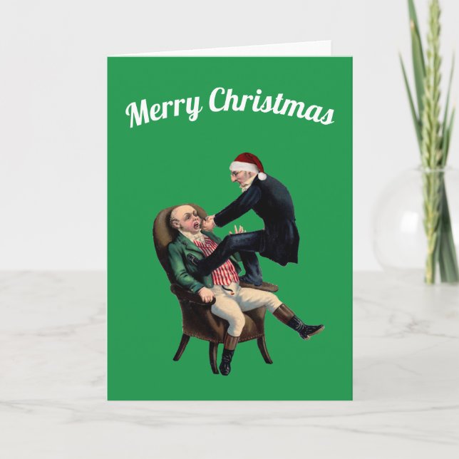 Cartão Dentista Feliz Natal (Frente)
