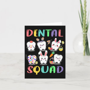 Cartão Dentista Páscoa Dentista Dental Diversão Dental Fe